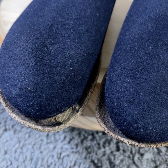 Stegmann Original 108 Wool Clog Womens Size 8.5 Blue Slip On Comfort Shoes - Picture 7 of 7